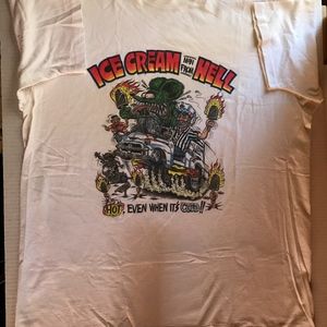 Men's Size XXL "Ice Cream Man from Hell" T-Shirt